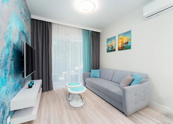 Apartament Z Widokiem Na Morze - Blekitna Perla By Perlowa Przystan Rent Apartmán